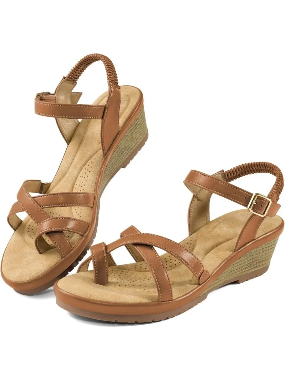 Stylish Women's Wedge Sandals - Comfortable Platform Casual & Wedding Shoes 2026